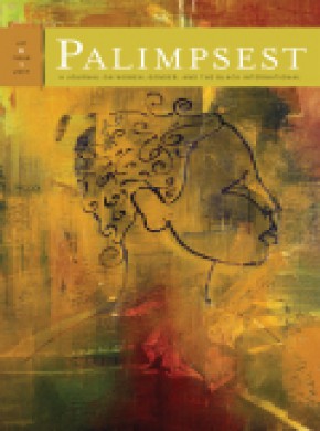 Palimpsest-a Journal On Women Gender And The Black International期刊