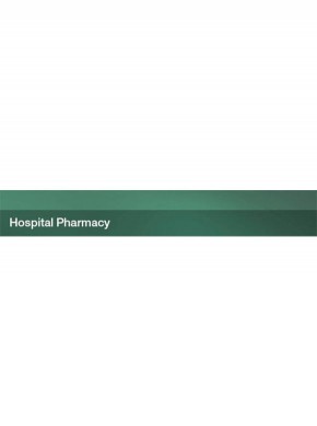 Hospital Pharmacy期刊
