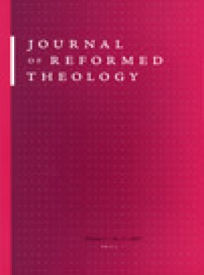 Journal Of Reformed Theology期刊