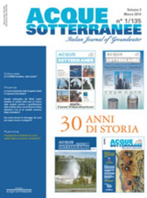 Acque Sotterranee-italian Journal Of Groundwater期刊