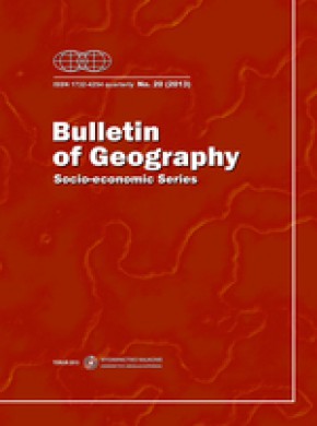 Bulletin Of Geography-socio-economic Series期刊