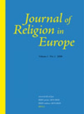 Journal Of Religion In Europe期刊