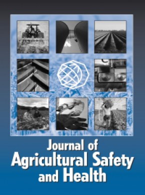 Journal Of Agricultural Safety And Health期刊