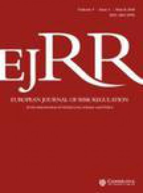 European Journal Of Risk Regulation期刊