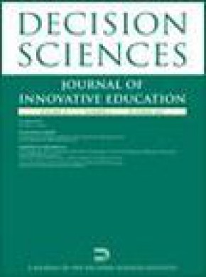 Decision Sciences-journal Of Innovative Education期刊