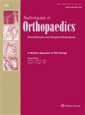 Techniques In Orthopaedics期刊