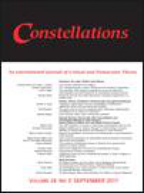 Constellations-an International Journal Of Critical And Democratic Theory期刊