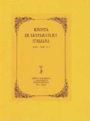 Rivista Di Letteratura Italiana期刊