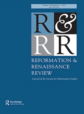 Reformation & Renaissance Review期刊