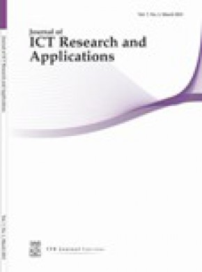 Journal Of Ict Research And Applications期刊