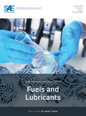 Sae International Journal Of Fuels And Lubricants期刊