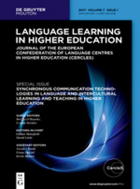 Language Learning In Higher Education期刊