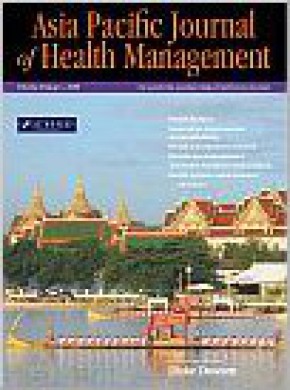 Asia Pacific Journal Of Health Management期刊