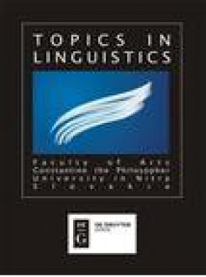 Topics In Linguistics期刊