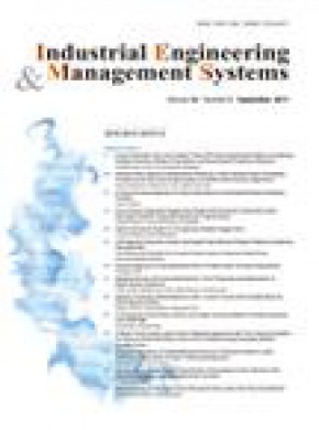 Industrial Engineering And Management Systems期刊
