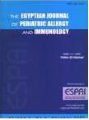 Egyptian Journal Of Pediatric Allergy And Immunology期刊