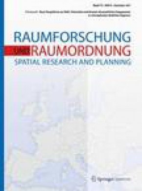Raumforschung Und Raumordnung-spatial Research And Planning期刊