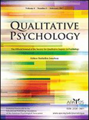 Qualitative Psychology期刊