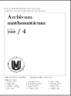 Archivum Mathematicum期刊