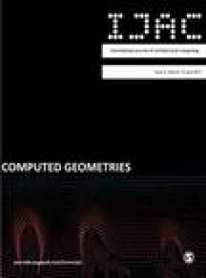 International Journal Of Architectural Computing期刊