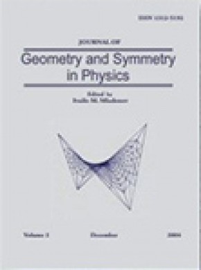 Journal Of Geometry And Symmetry In Physics期刊