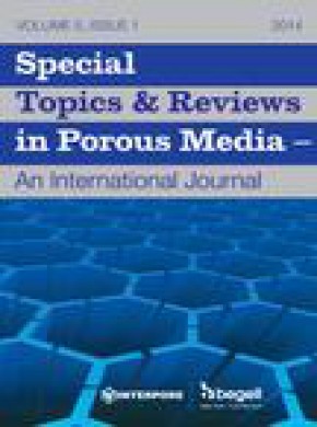 Special Topics & Reviews In Porous Media-an International Journal期刊
