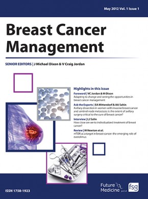 Breast Cancer Management期刊