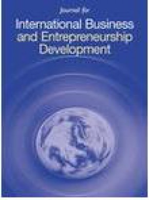 Journal For International Business And Entrepreneurship Development期刊
