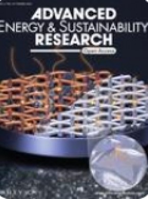 Advanced Energy And Sustainability Research期刊