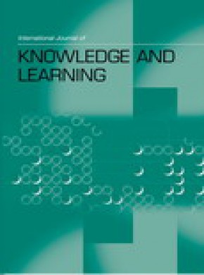 International Journal Of Knowledge And Learning期刊