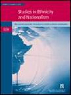 Studies In Ethnicity And Nationalism期刊