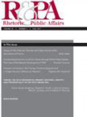 Rhetoric & Public Affairs期刊