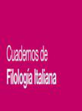 Cuadernos De Filologia Italiana期刊