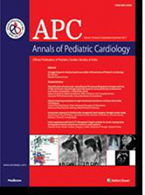 Annals Of Pediatric Cardiology期刊