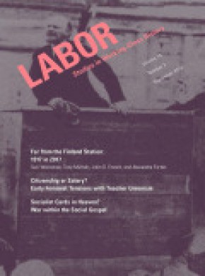 Labor-studies In Working-class History Of The Americas期刊
