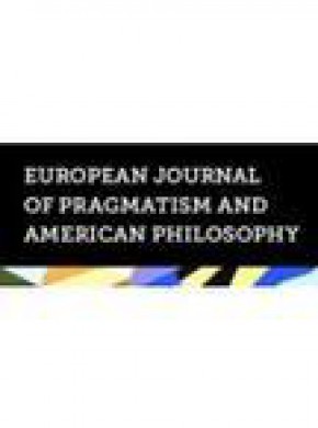 European Journal Of Pragmatism And American Philosophy期刊