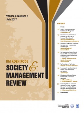 Iim Kozhikode Society & Management Review期刊