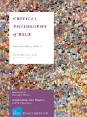 Critical Philosophy Of Race期刊