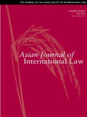 Asian Journal Of International Law期刊