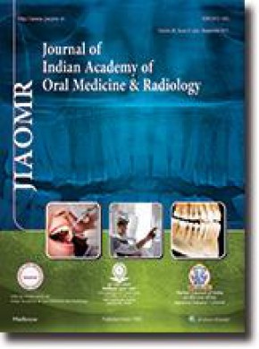 Journal Of Indian Academy Of Oral Medicine And Radiology期刊