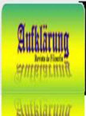 Aufklarung-revista De Filosofia期刊