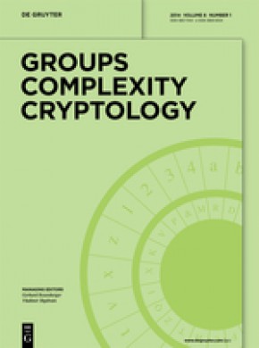 Groups Complexity Cryptology期刊