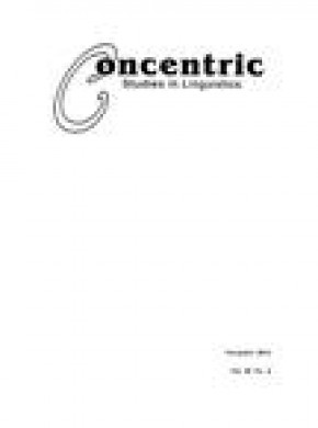 Concentric-studies In Linguistics期刊