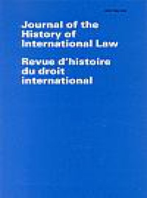 Journal Of The History Of International Law期刊