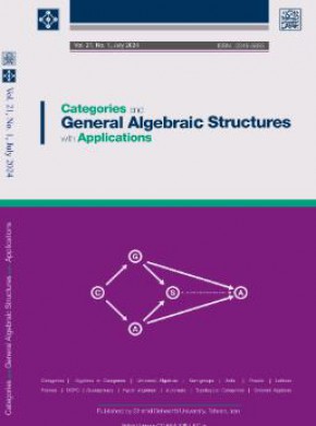 Categories And General Algebraic Structures With Applications期刊