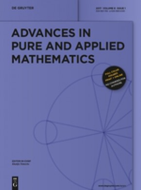 Advances In Pure And Applied Mathematics期刊
