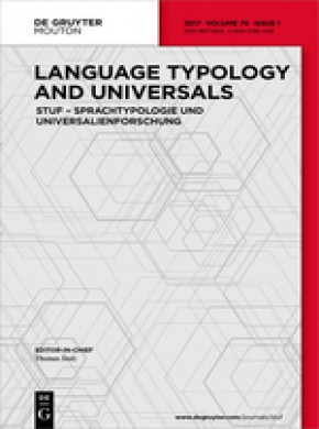 Stuf-language Typology And Universals期刊