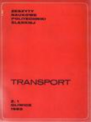 Scientific Journal Of Silesian University Of Technology-series Transport期刊