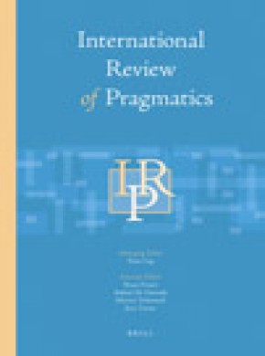 International Review Of Pragmatics期刊