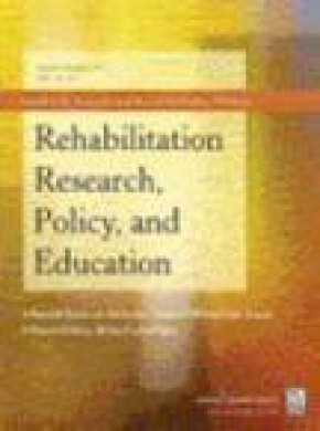 Rehabilitation Research Policy And Education期刊
